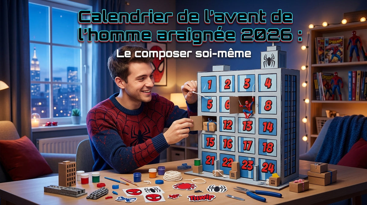Spider-Man adventskalender 2026: zelf samenstellen
