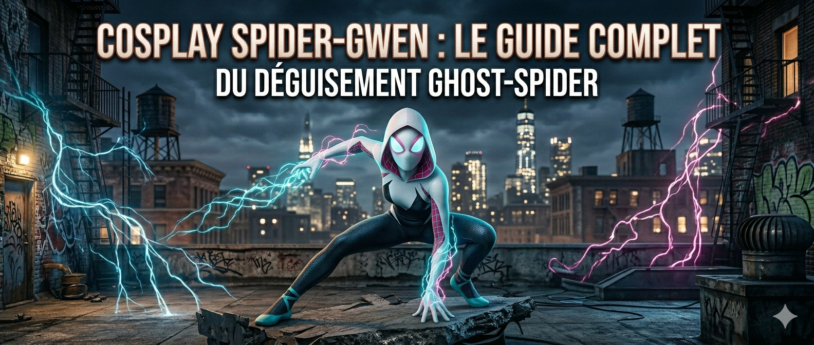 Cosplay Spider-Gwen : le guide complet du déguisement Ghost-Spider