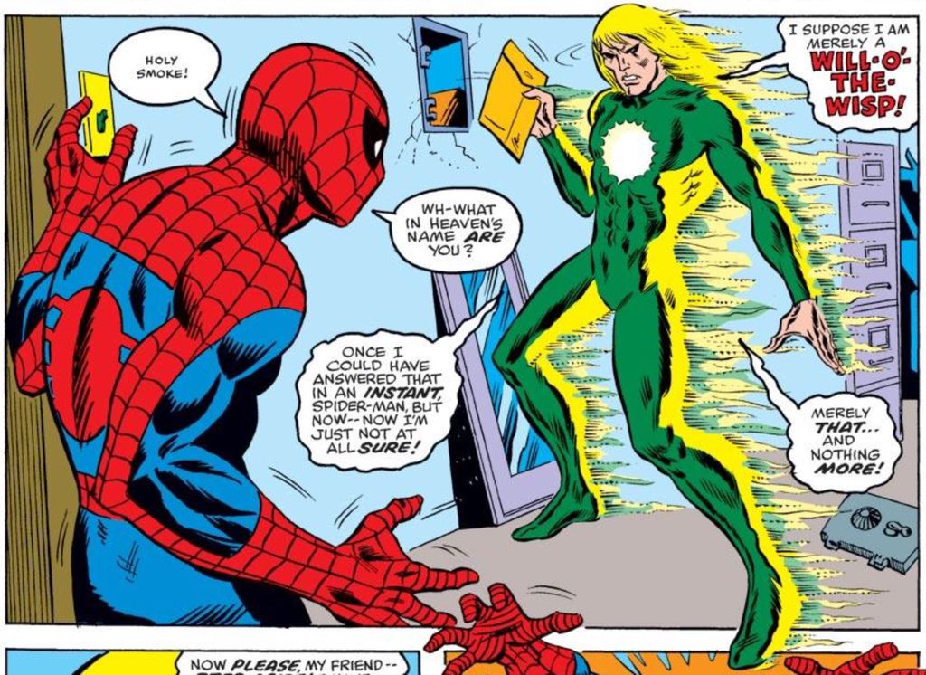 Will-o-the-Wisp (Jackson Arvad): het tragische spook dat in pure energie veranderde en dat Spider-Man nooit echt redde