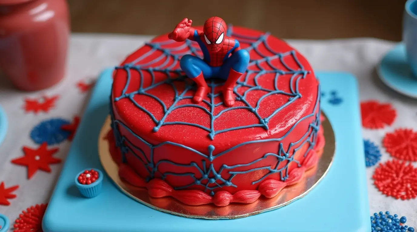 Comment faire un gâteau Spider-Man (recette + déco)