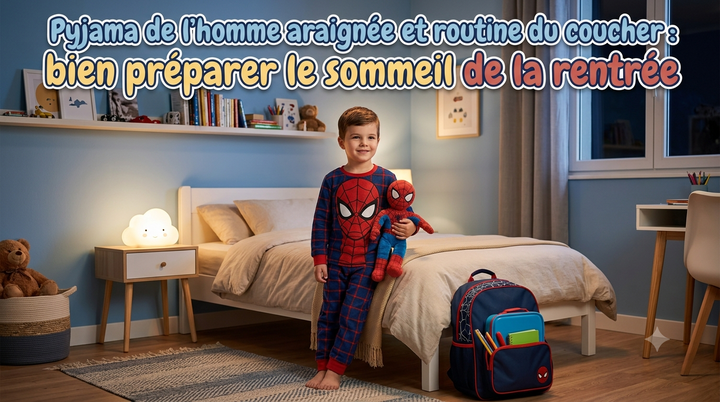 Spider-Man-pyjama en de bedtijdroutine: je kind goed laten slapen aan het begin van het schooljaar