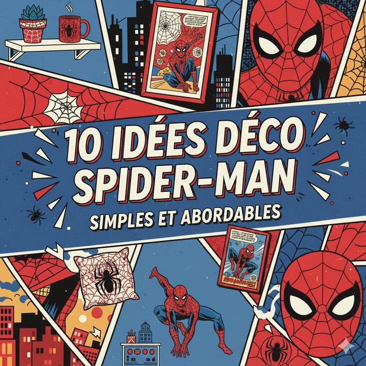 10 simpele en betaalbare Spider-Man decoratie-ideeën