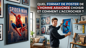 Welk formaat Spider-Man-poster kies je en hoe hang je hem op?
