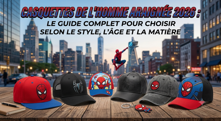 Spider-Man petten 2026: de complete gids om te kiezen op stijl, leeftijd en materiaal
