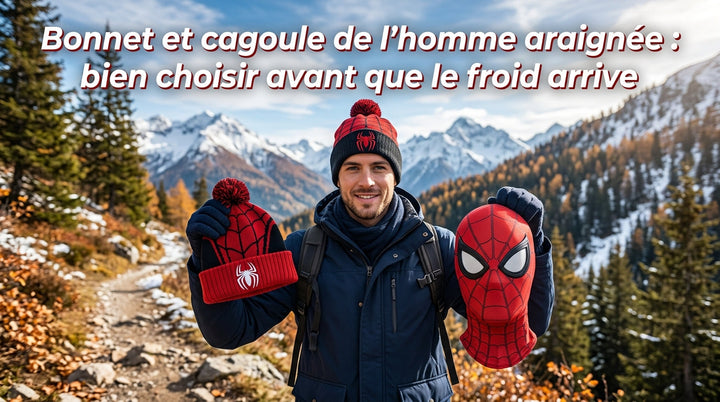 Spider-Man muts en bivakmuts: goed kiezen voordat de kou komt