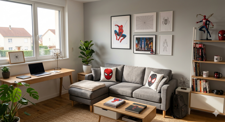 Décoration Spider-Man 2026 : Comment Transformer Chaque Pièce de Votre Intérieur en Repaire du Tisseur (Guide Complet)