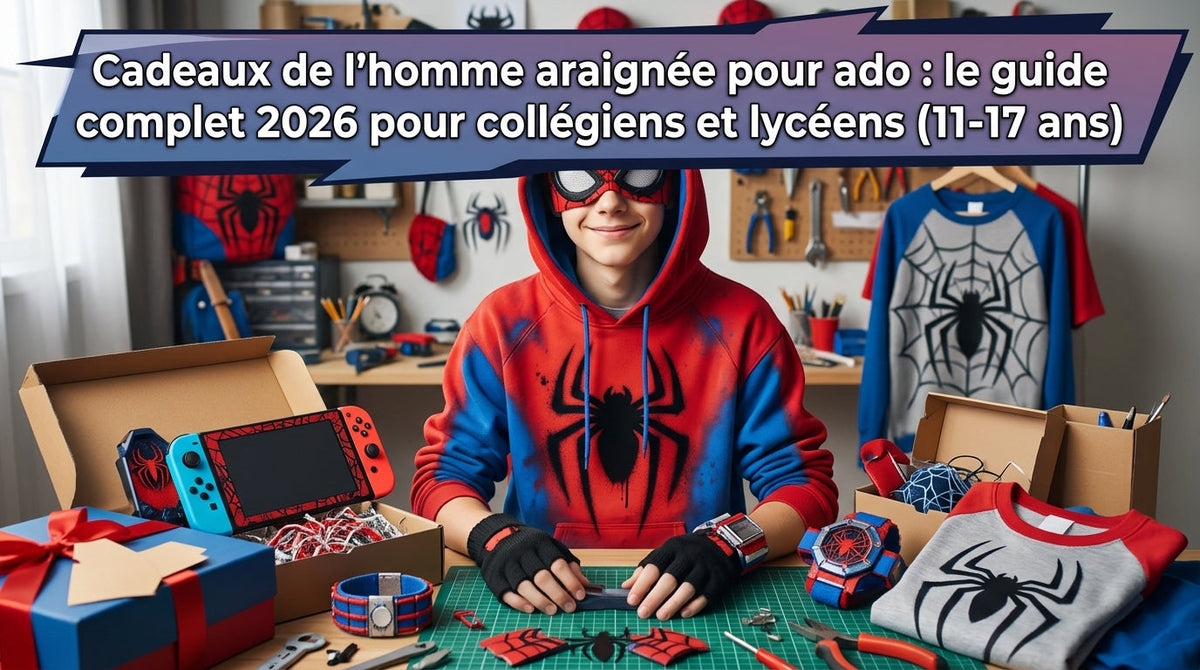 Spider-Man cadeaus voor tieners: de complete gids 2026 voor scholieren (11-17 jaar)
