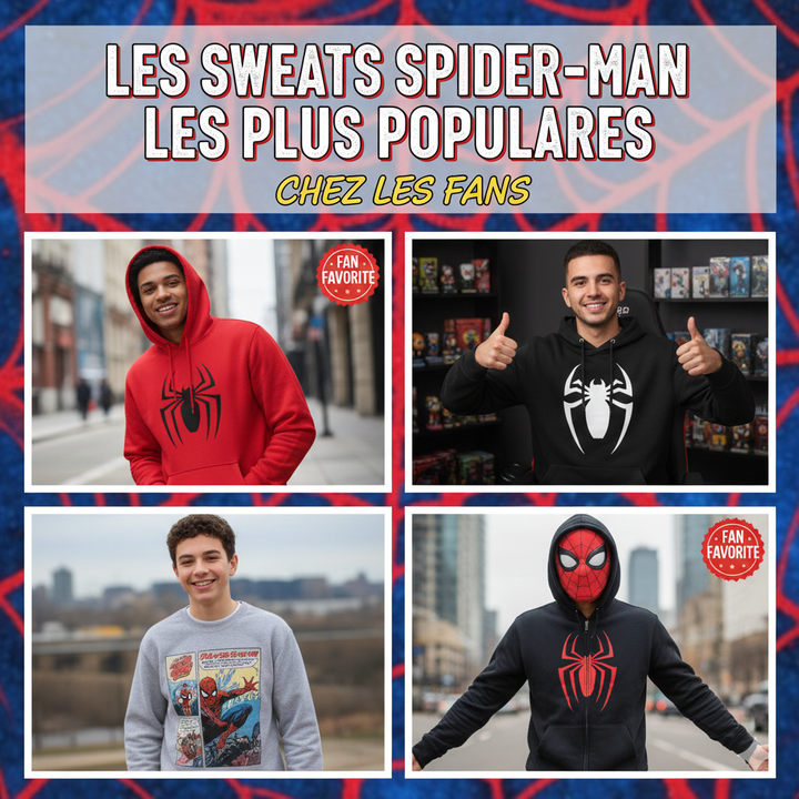 De populairste Spider-Man sweaters bij fans: stijl, comfort en identiteit