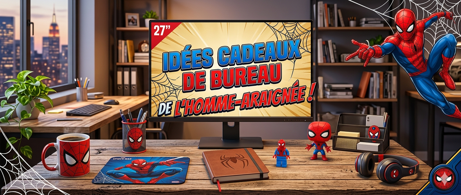 Cadeaux Spider-Man pour le bureau : Guide Secret Santa et idées pour gâter un collègue fan en 2026