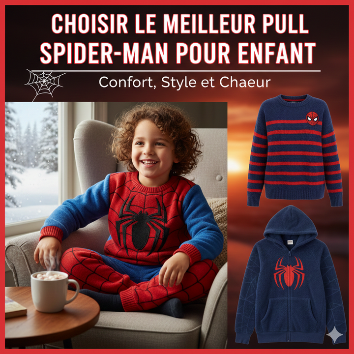 De beste Spider-Man trui voor kinderen kiezen: comfort, stijl en warmte