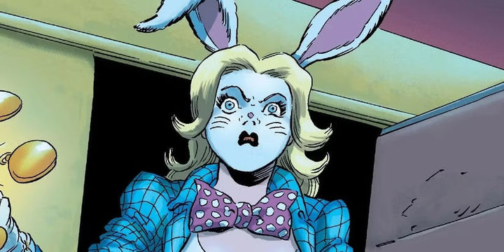 White Rabbit: de excentrieke schurk geïnspireerd op Alice in Wonderland