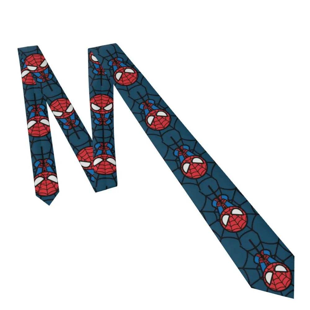 Cravate Spider-Man Blanche et Rouge