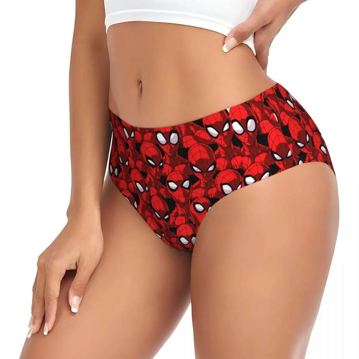 Culotte Spider-Man Noir et Blanc Retro