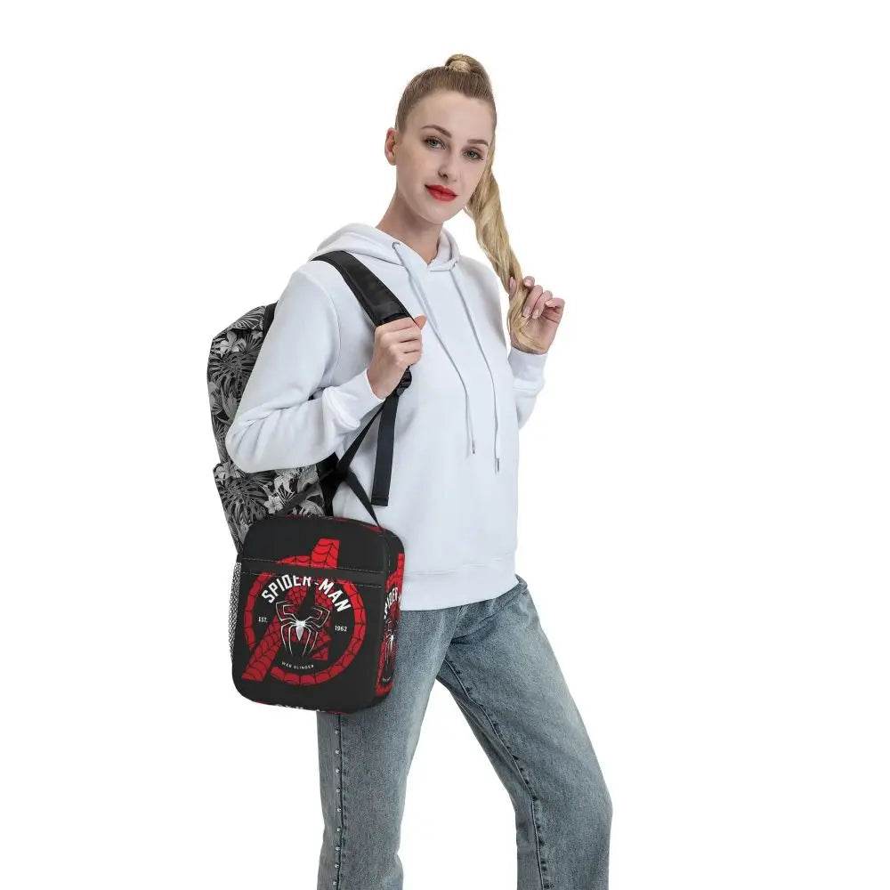 Lunch Bag Spider-Man en Selfie