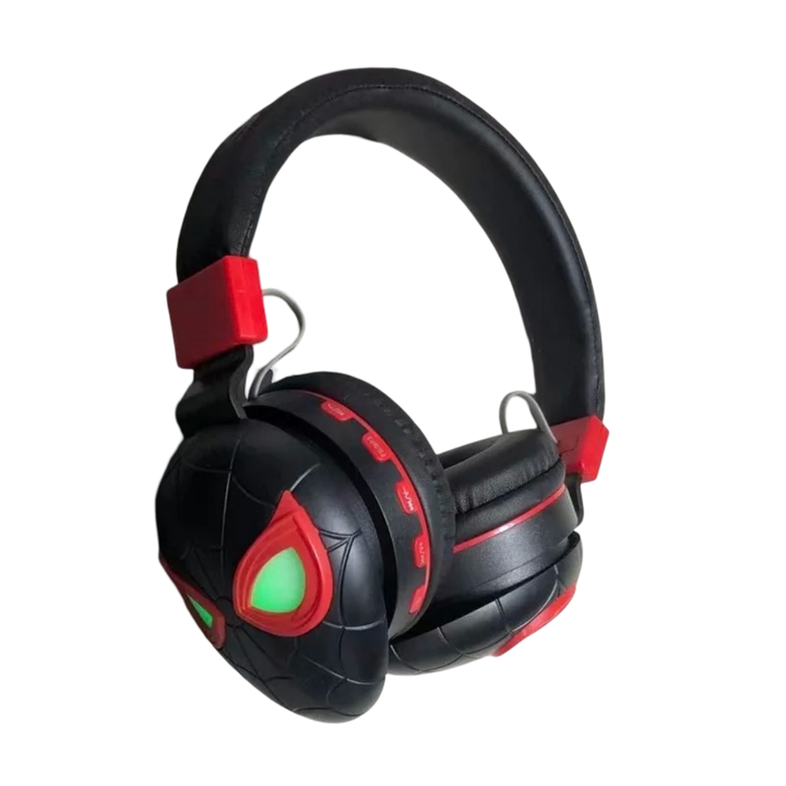 Casque Audio Bluetooth Spider-Man à LED