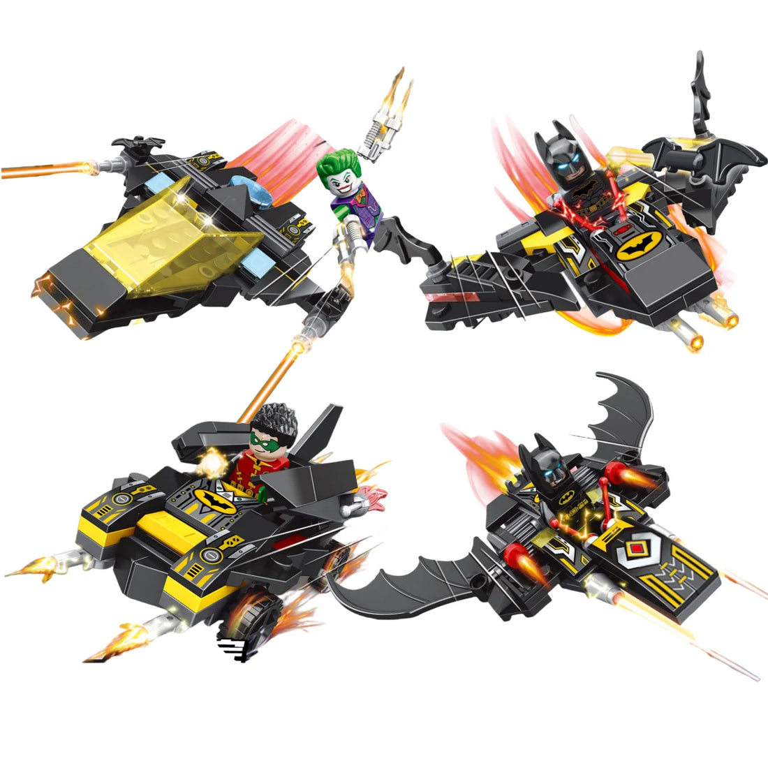 Jouet Bloc de Construction Spider-Man Voiture-Quad