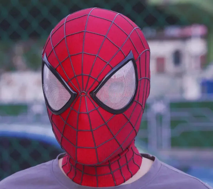 Masque Spider-Man Premium de Cosplay avec Coque