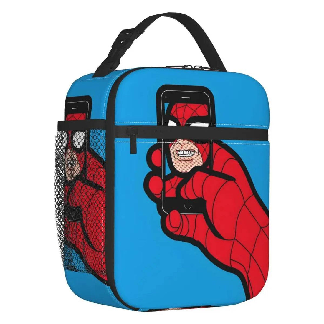 Lunch Bag Spider-Man en Selfie