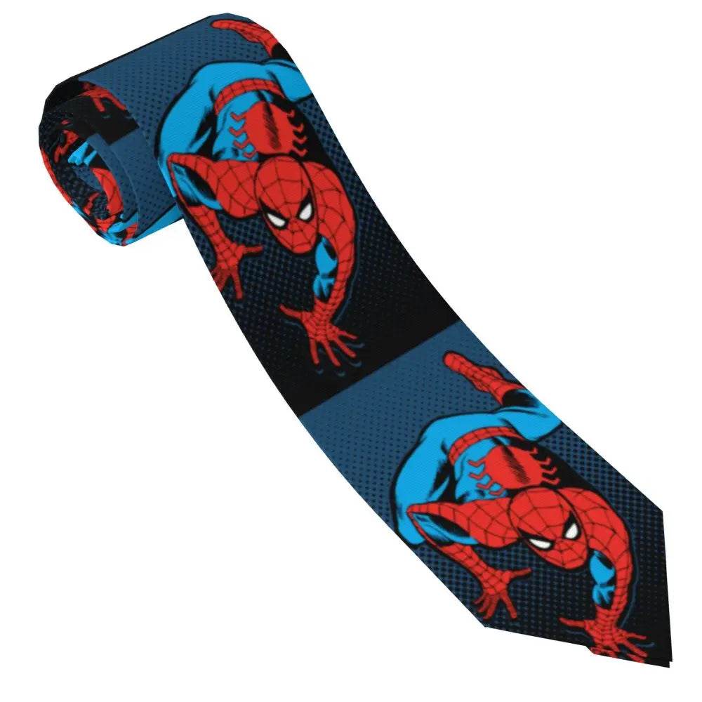 Cravate Spider-Man Blanche et Rouge