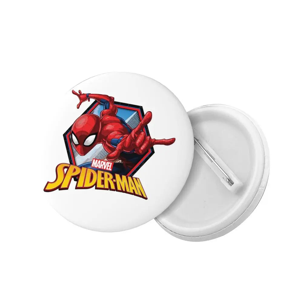 Broche Spider-Man Bande Dessiné Vintage