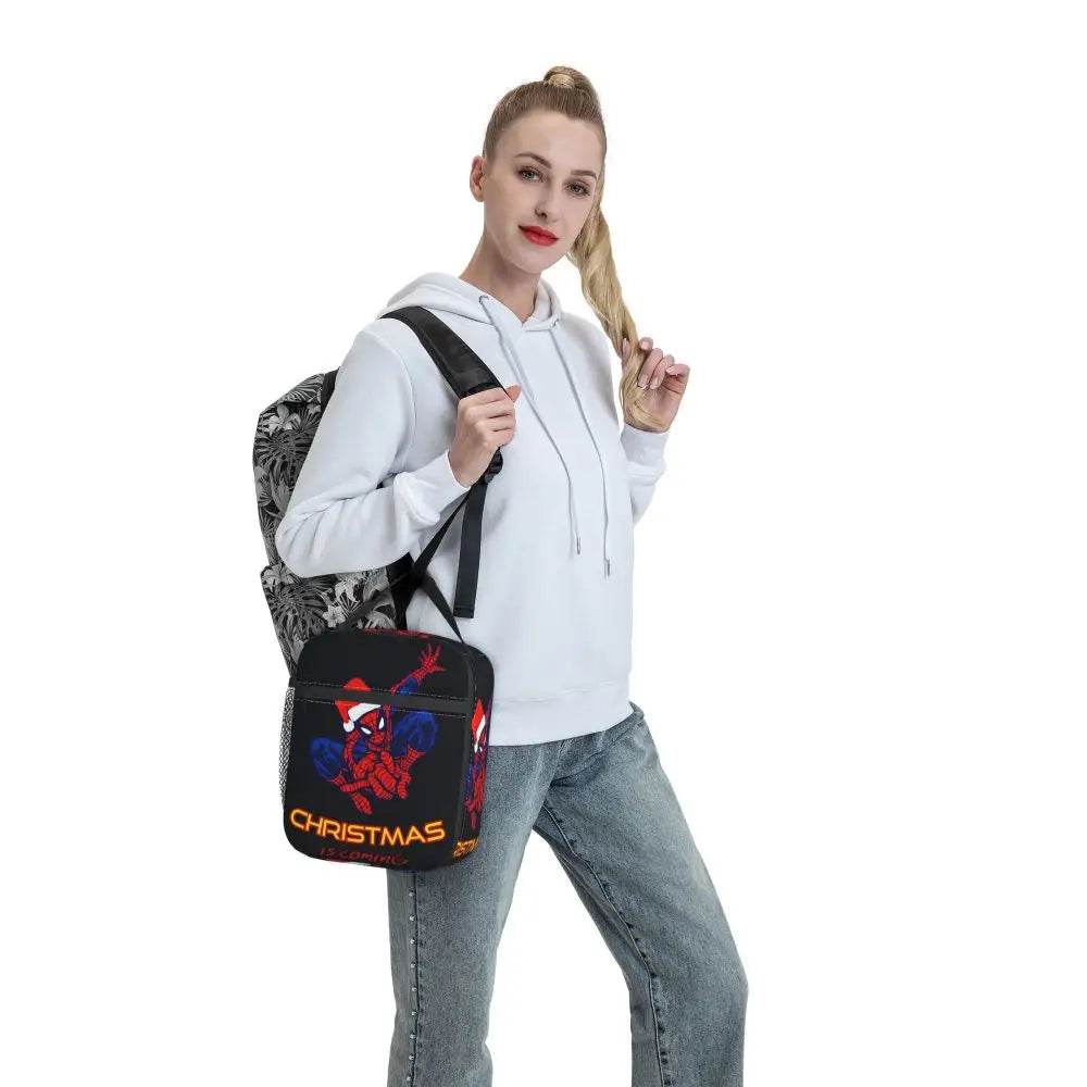 Lunch Bag Spider-Man en Selfie
