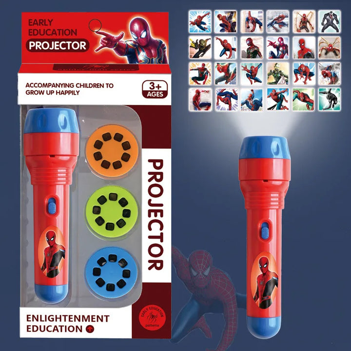 Jouet Lampe de Poche Projecteur Spider-Man