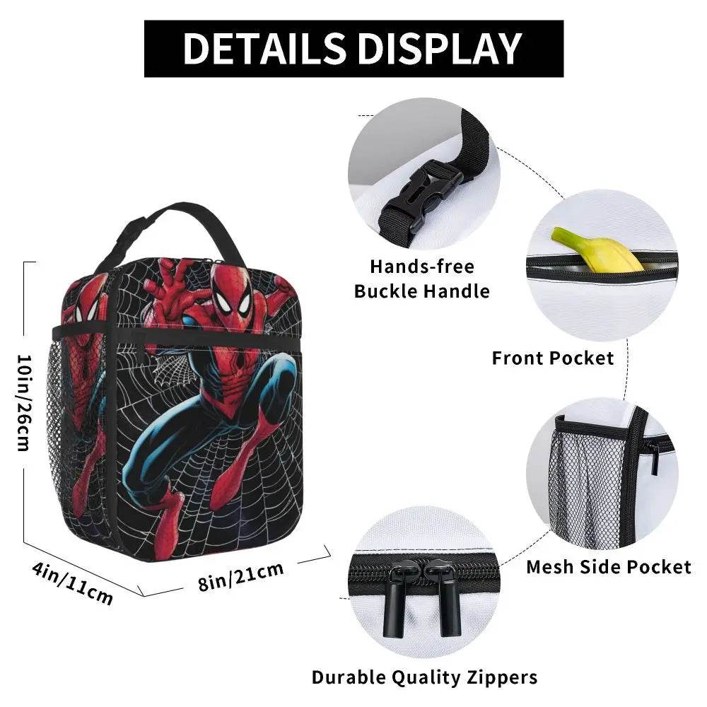 Lunch Bag Spider-Man et le Logo Araignée