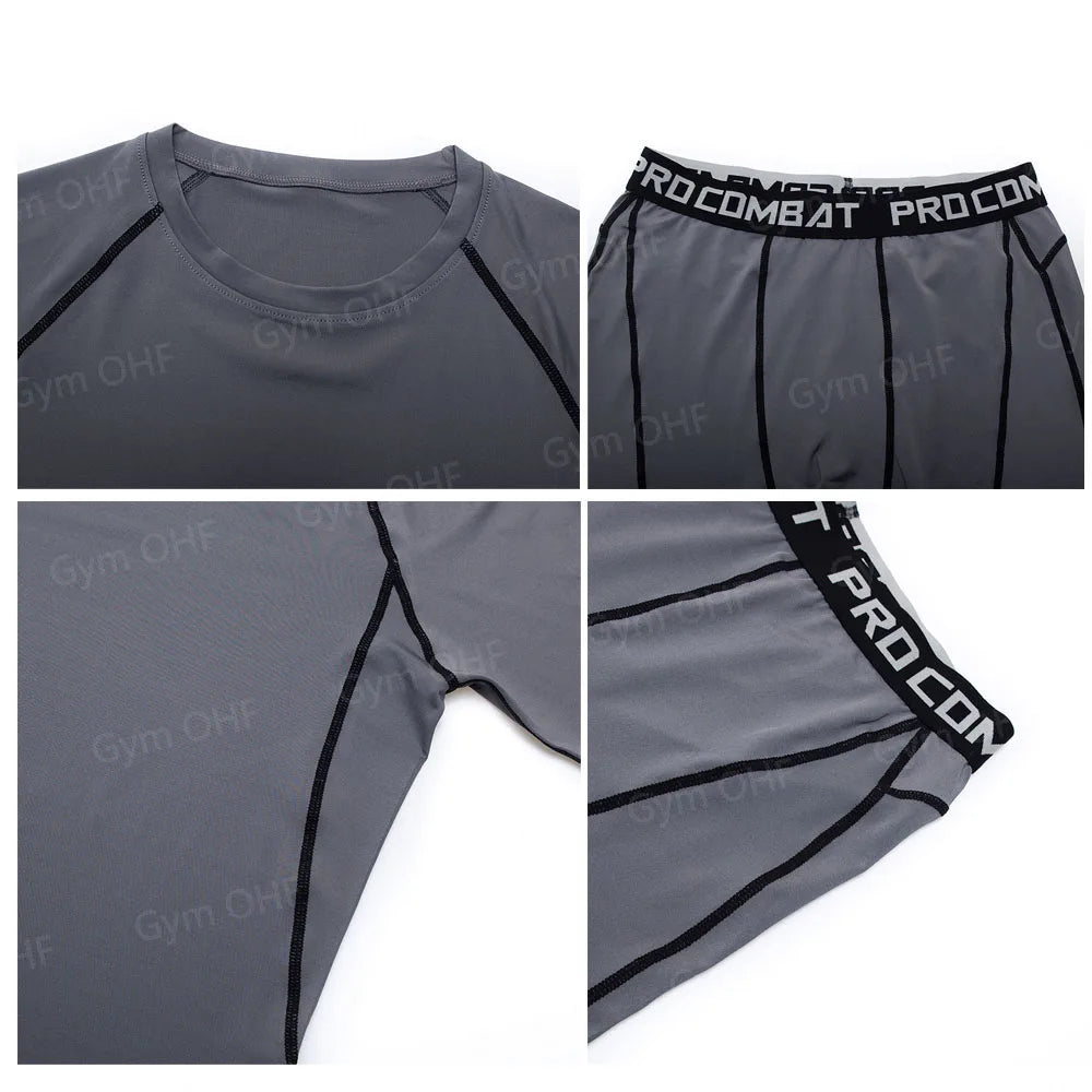 Pack Complet de Sport Spider-Man (Short / T-Shirt / T-shirt Manche Longue / Gilet / Legging)