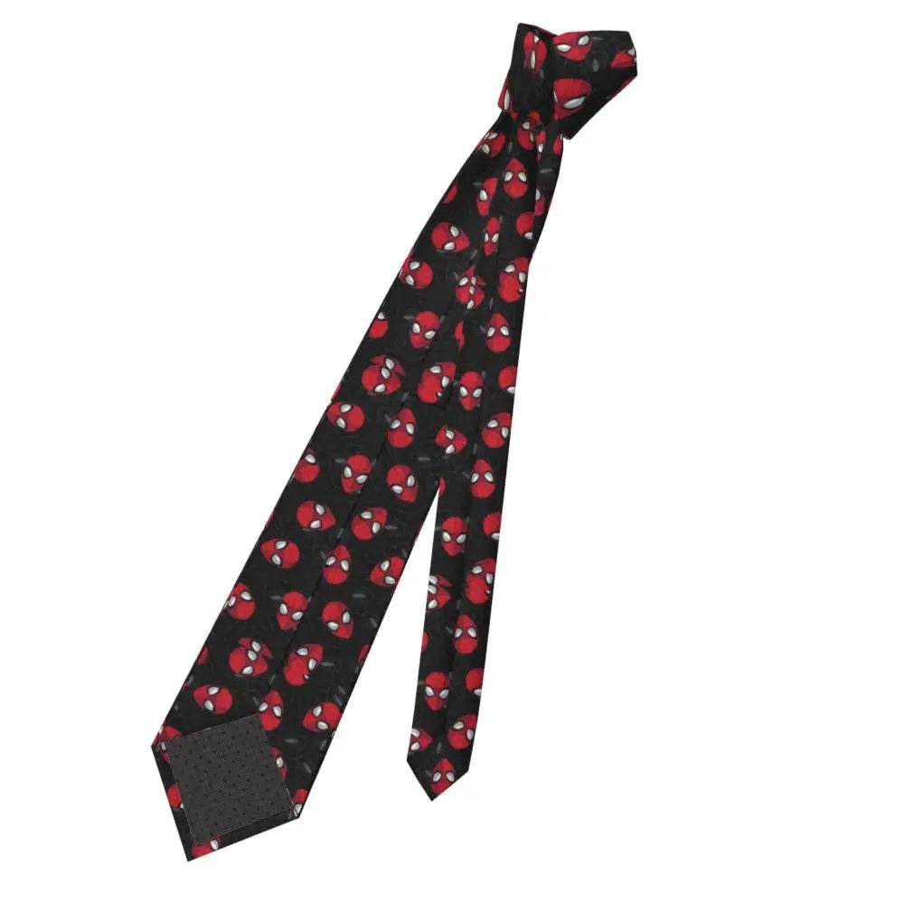 Cravate Spider-Man Blanche et Rouge
