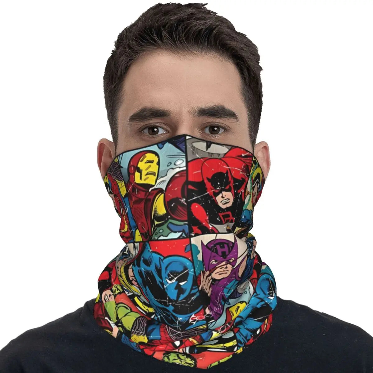 Cagoule Spider-Man Noir