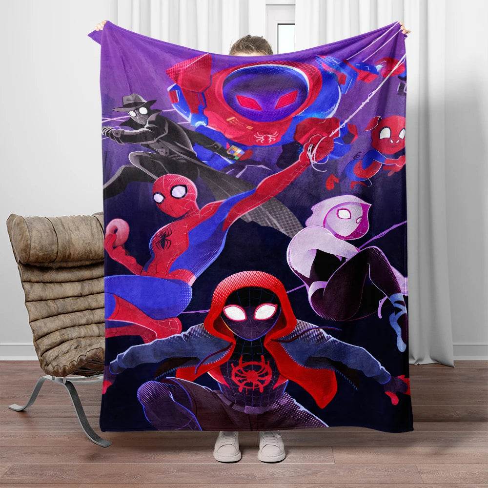 Couverture Plaid Spider-Man - Spiderpunk