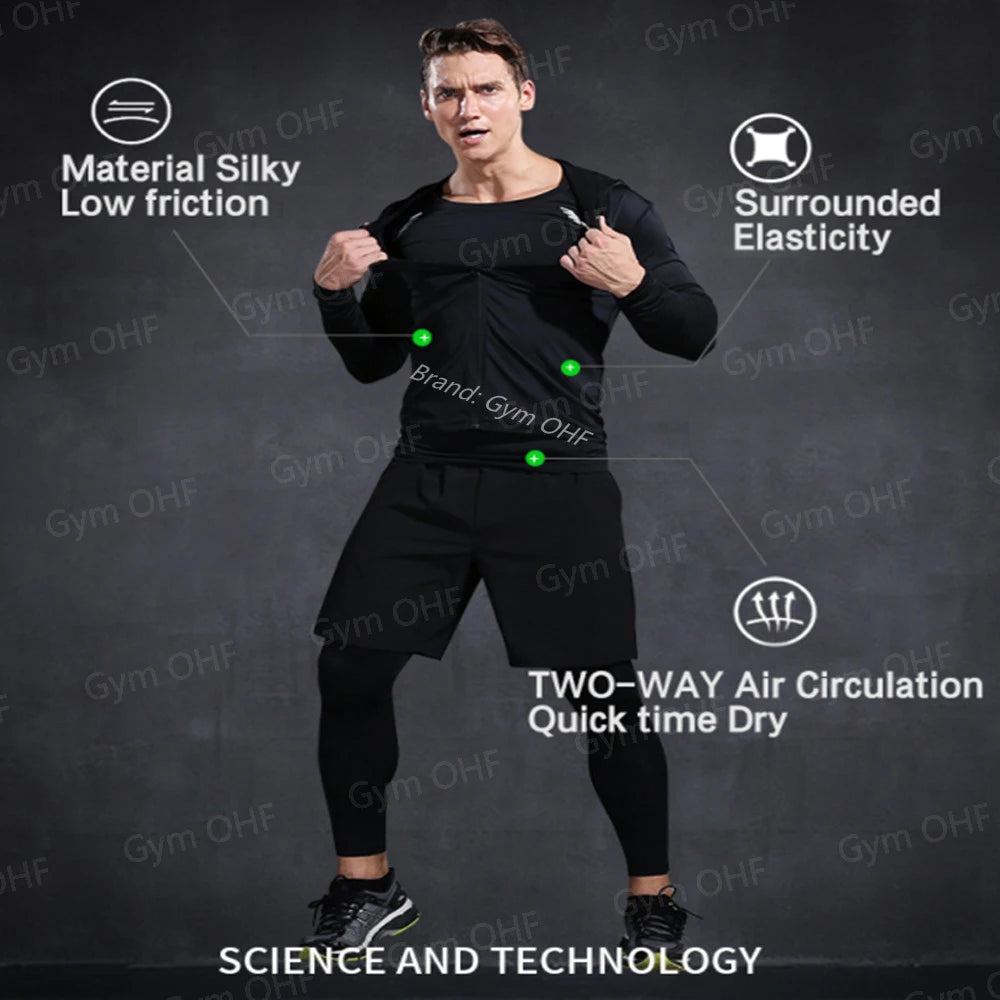 Pack Complet de Sport Spider-Man (Short / T-Shirt / T-shirt Manche Longue / Gilet / Legging)