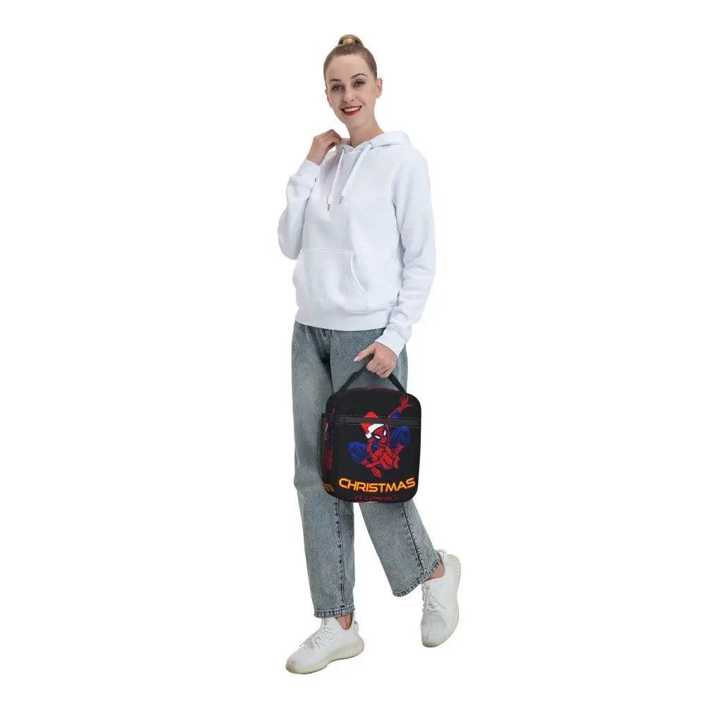 Lunch Bag Spider-Man en Selfie
