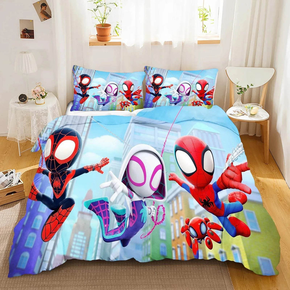 Housse de Couette Spider-Man - Spidey et ses Amis
