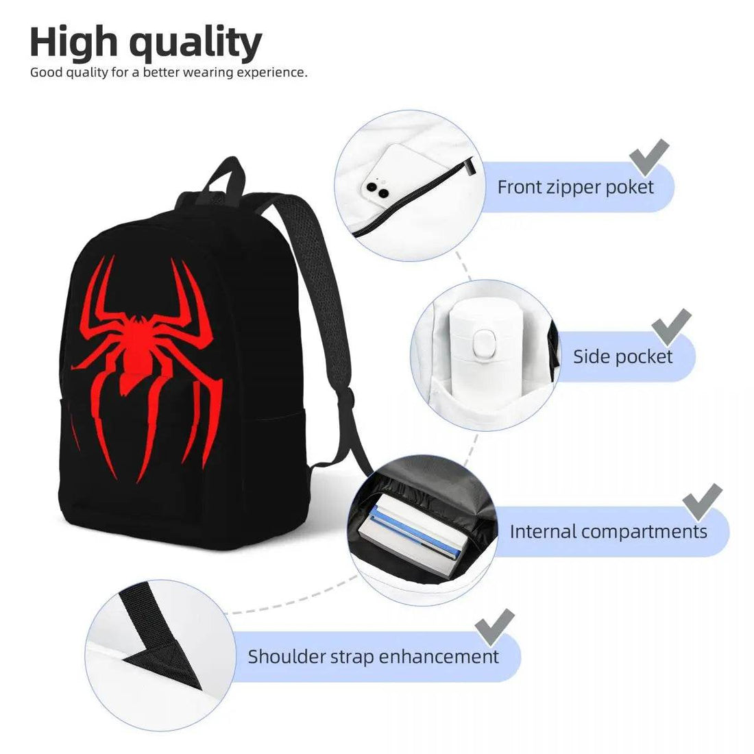 Sac à Dos Logo de Spider-Man