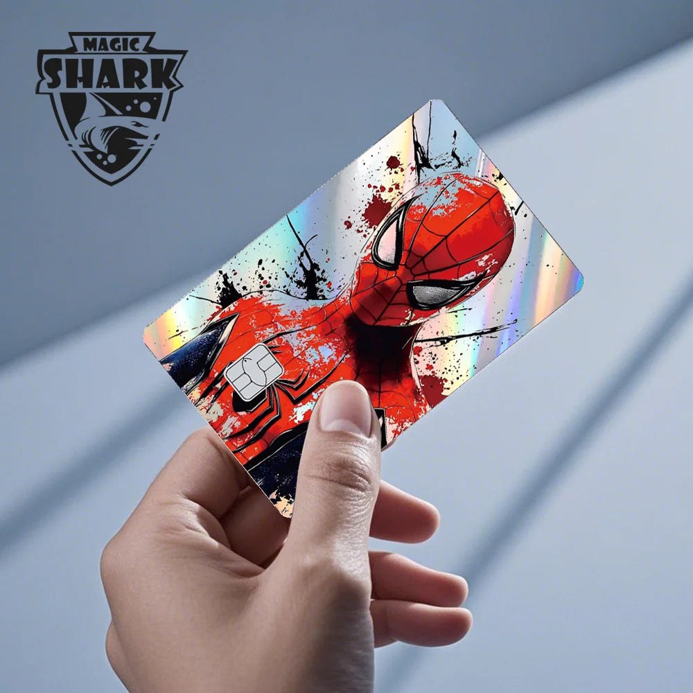 Autocollant de Carte Bancaire Spider-Man