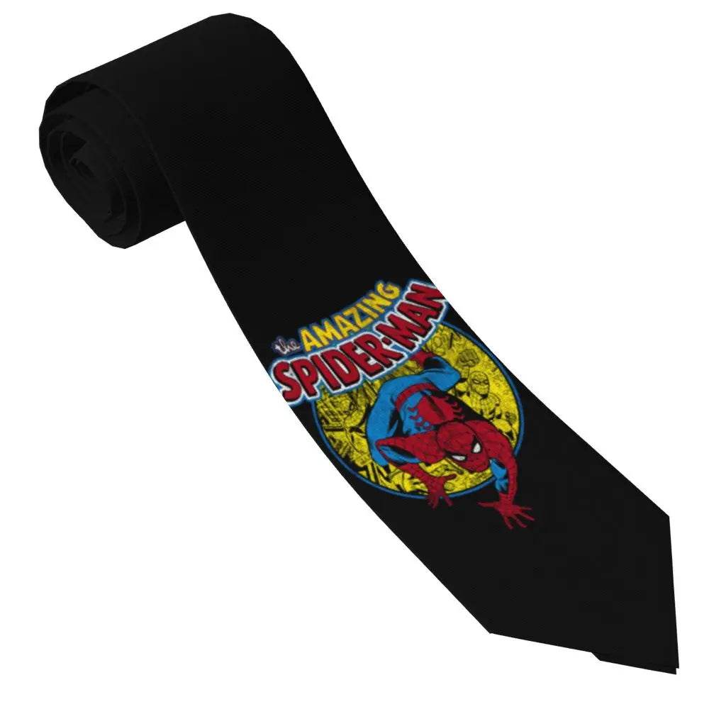 Cravate Spider-Man Blanche et Rouge