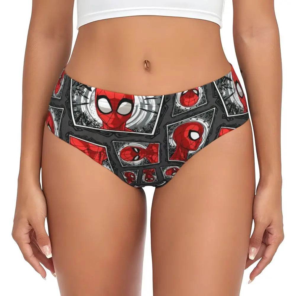 Culotte Spider-Man Noir et Blanc Retro