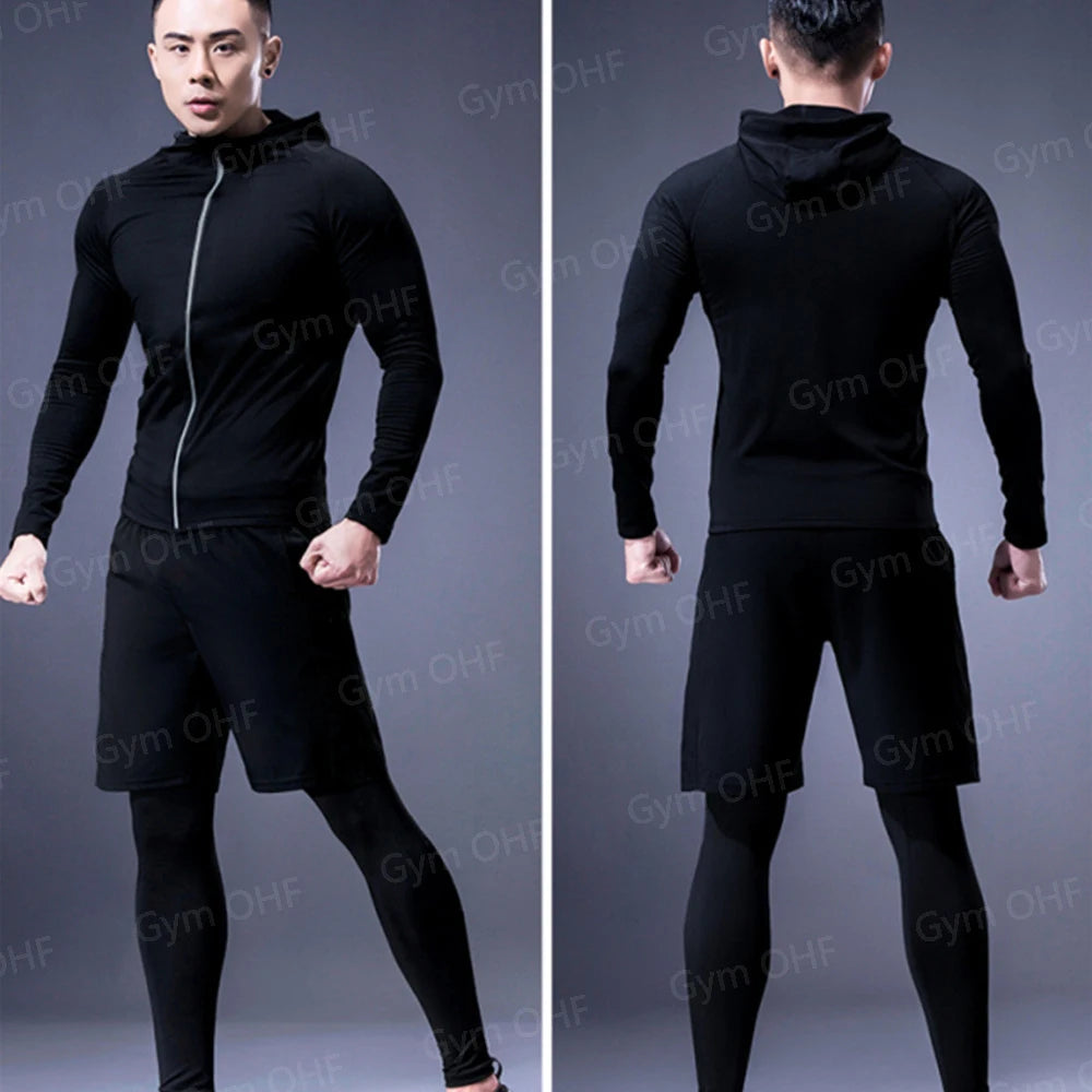 Pack Complet de Sport Spider-Man (Short / T-Shirt / T-shirt Manche Longue / Gilet / Legging)