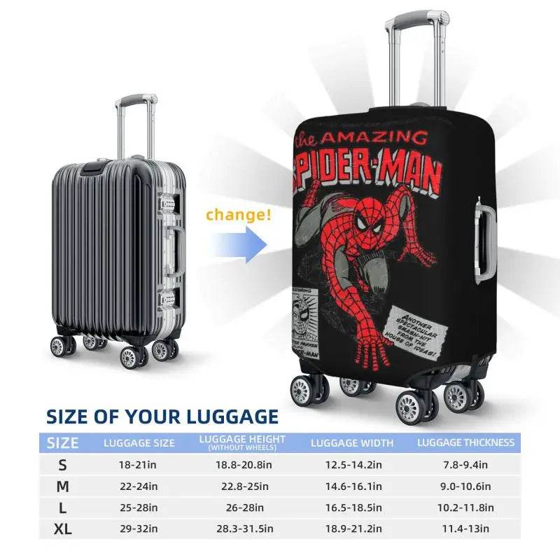 Housse Valise Spider-Man Bande Dessiné