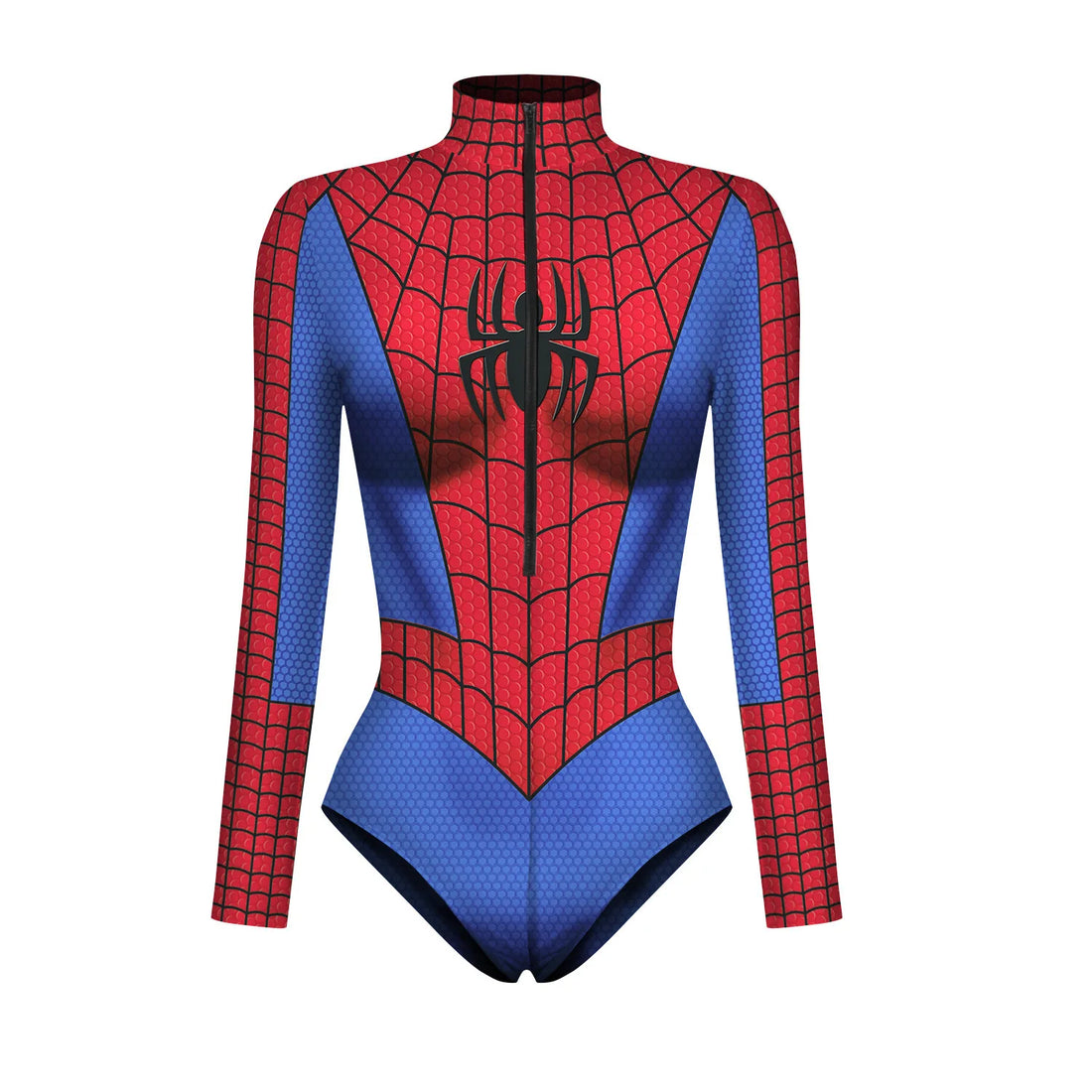 Maillot de Bain Spider-Man Noir pour Femme 1 Pièce