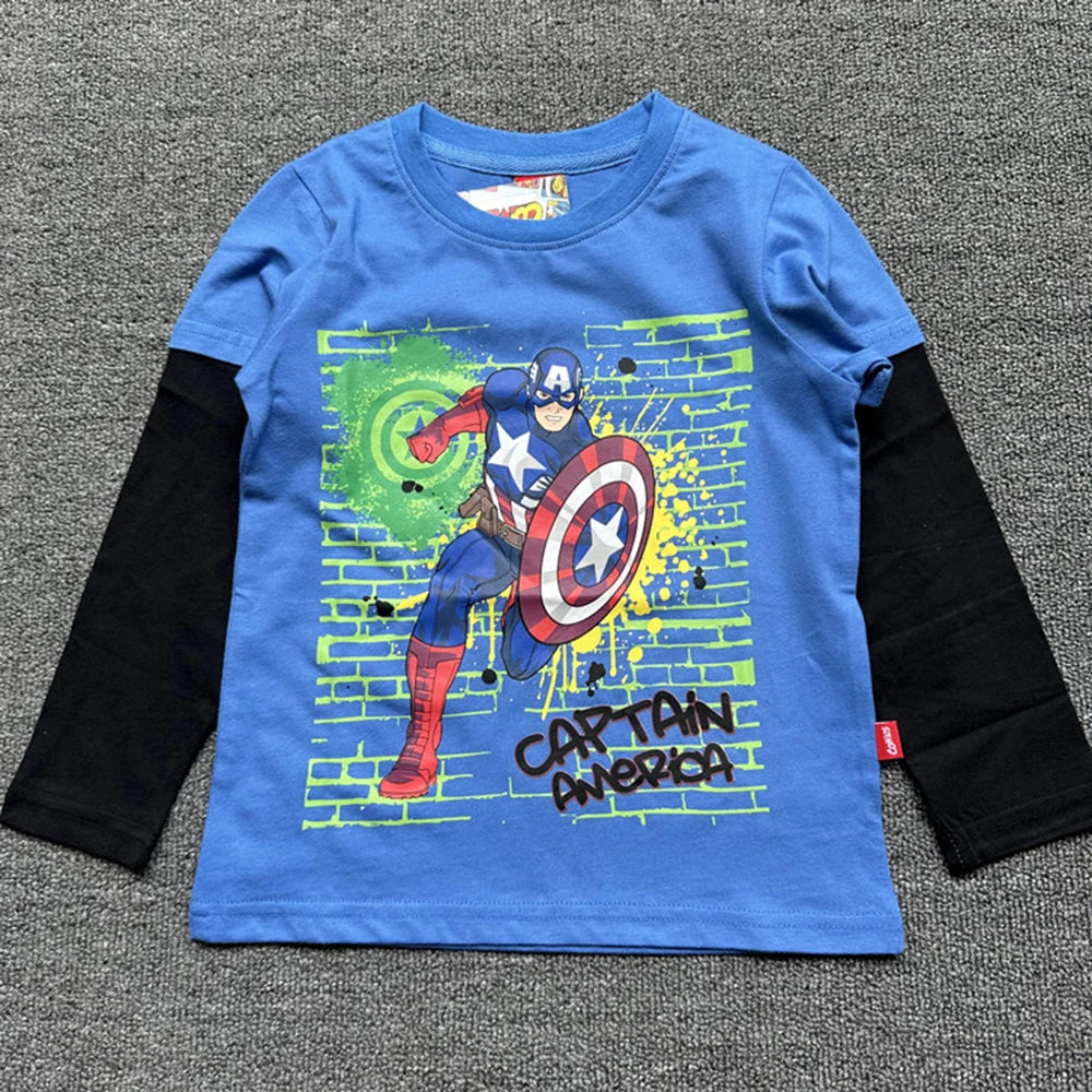 T-Shirt Spider-Man Manche Longue pour Enfant Graphique