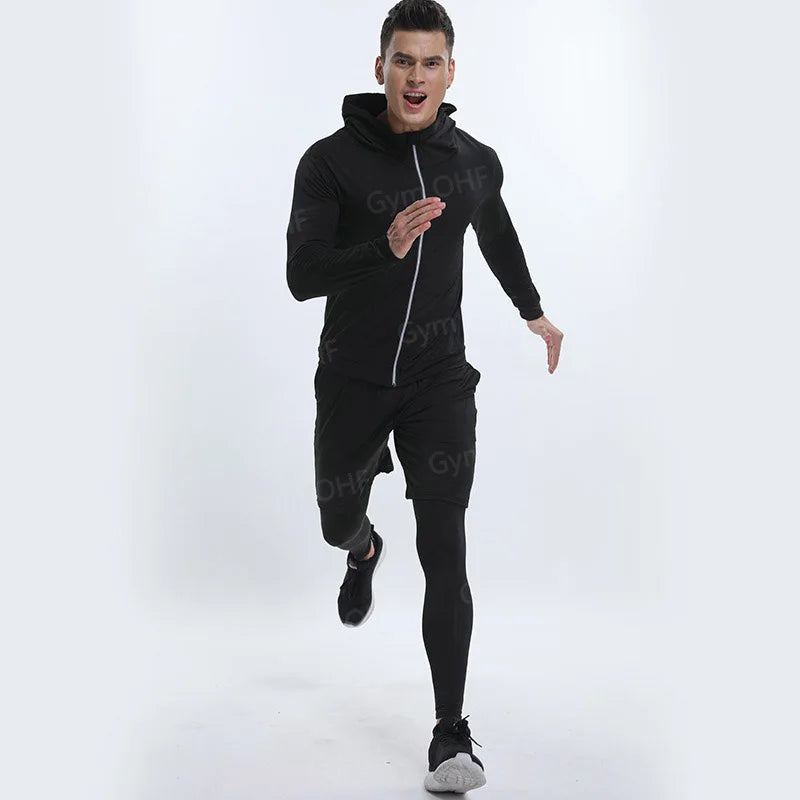Pack Complet de Compression Spider-Man (Gilet-T-shirt-legging-short)