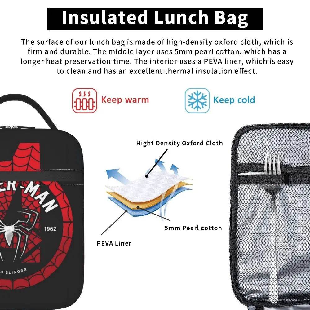 Lunch Bag Spider-Man sur une Toile