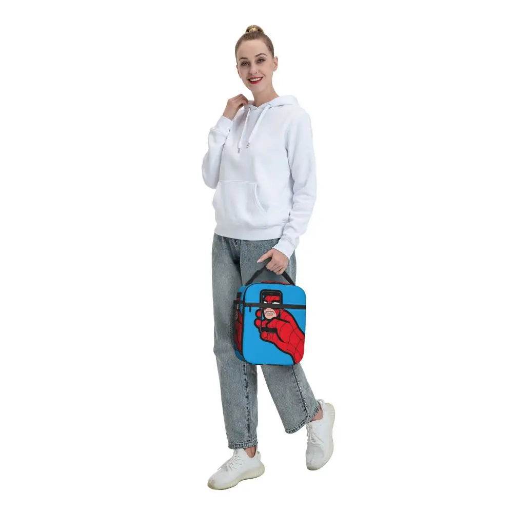 Lunch Bag Spider-Man en Selfie