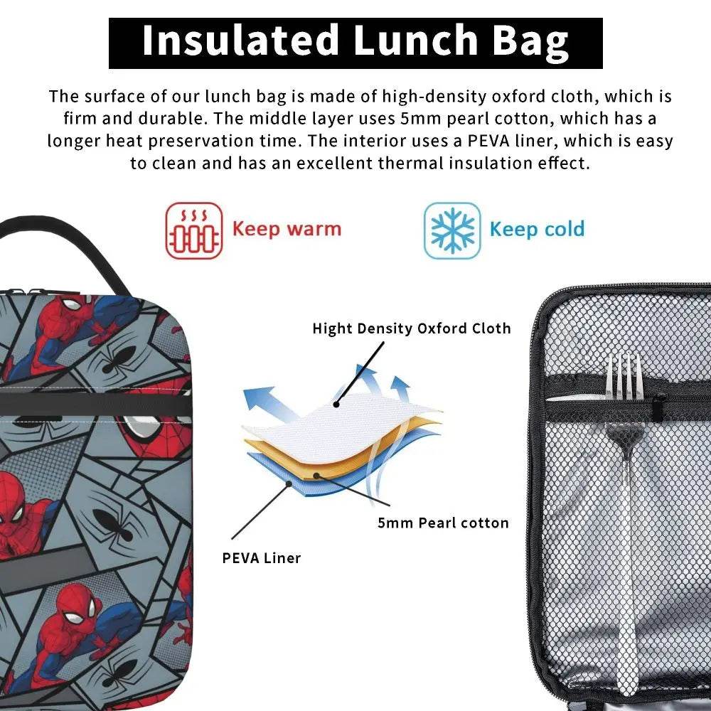 Lunch Bag Spider-Man avec le Bonnet de Noël