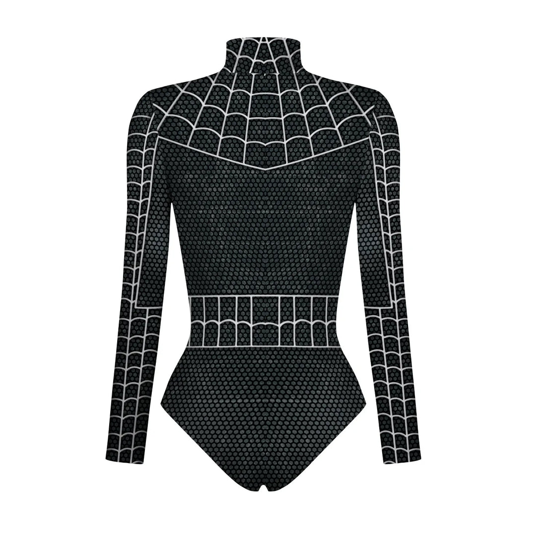 Maillot de Bain Spider-Man Noir pour Femme 1 Pièce