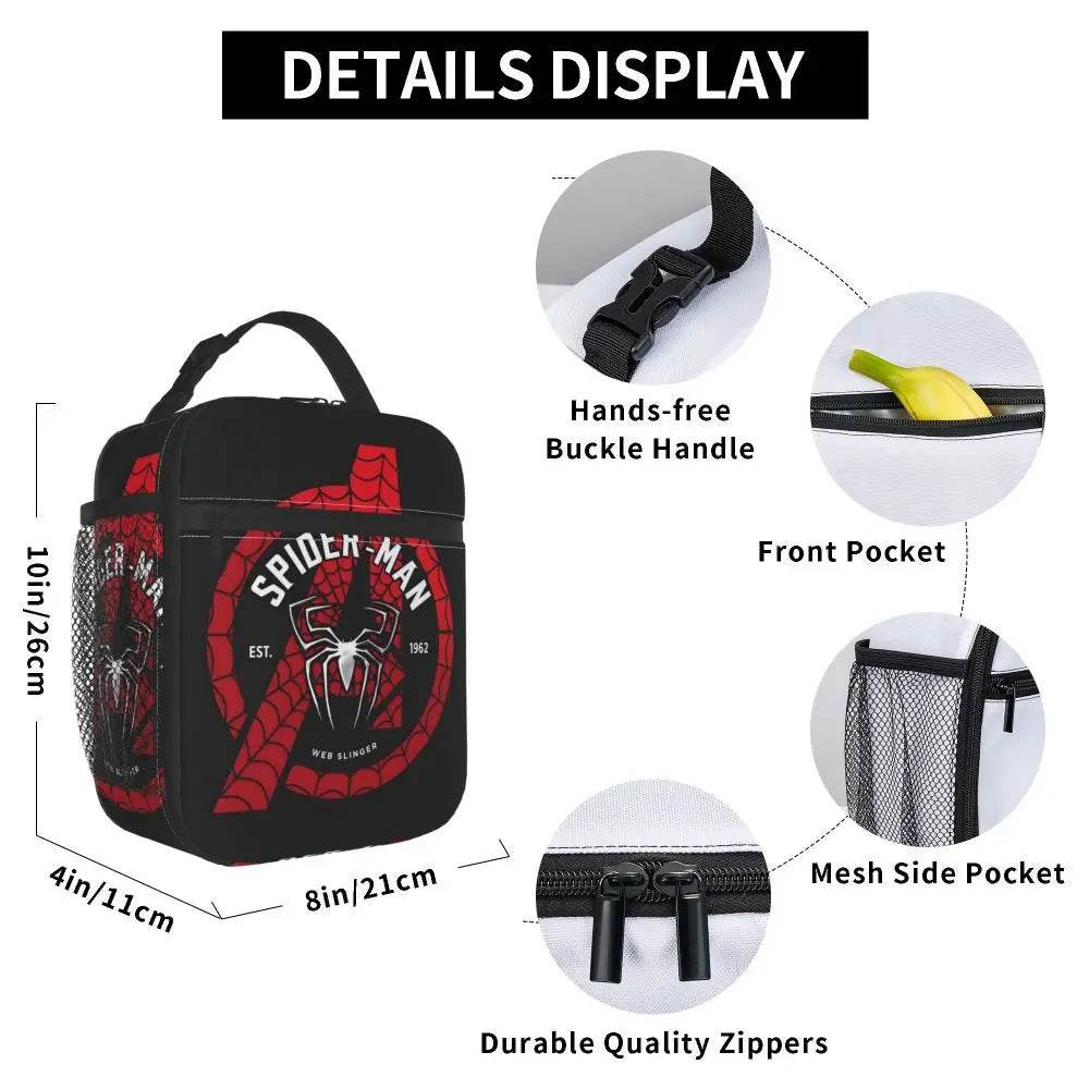 Lunch Bag Spider-Man et le Logo Araignée