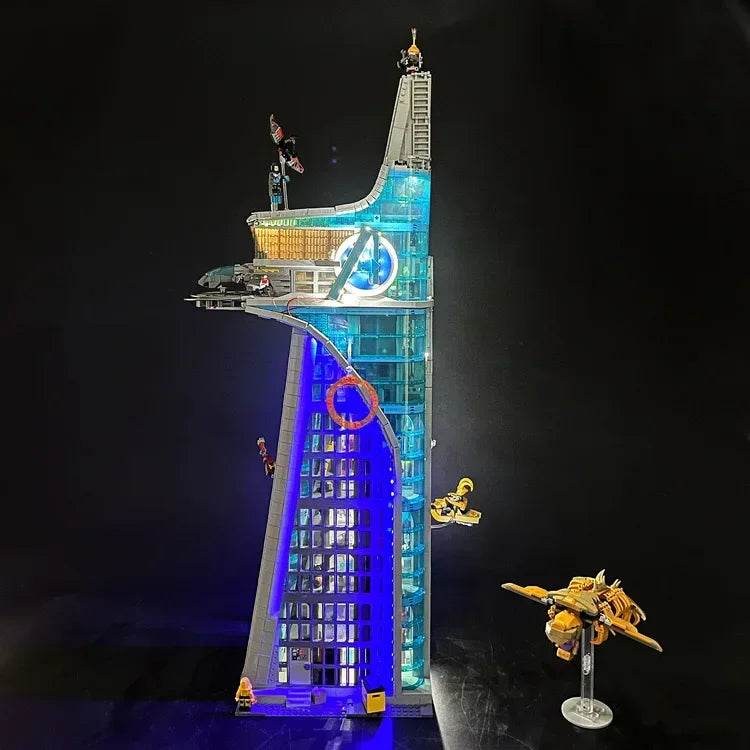 Bloc de construction Spider-Man - Tour des Avengers
