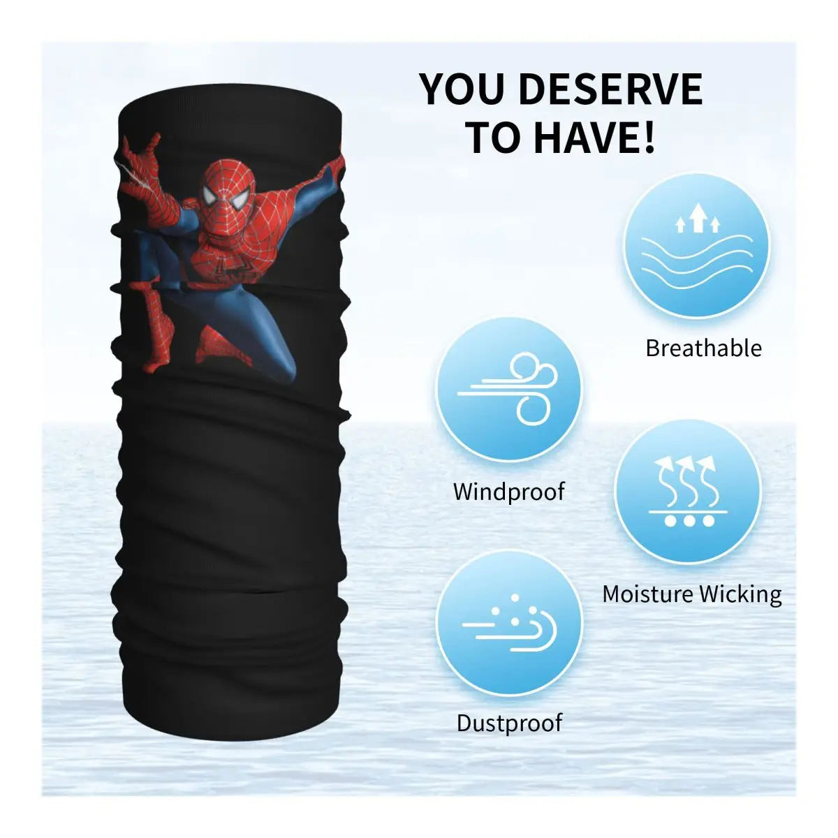 Cagoule Masque de Spider-Man